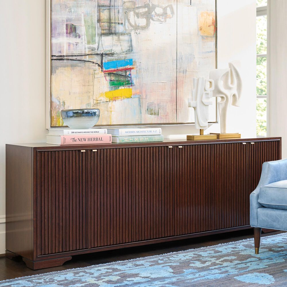 Lexington Home Brands Rendevous Brentford 6-Door Media Console in Chester, , large