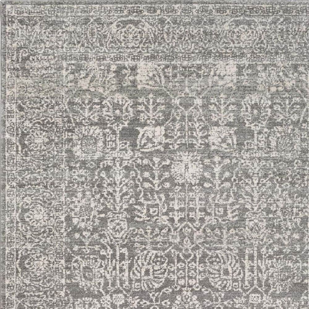 Surya Harput HAP-1029 2&#39;7&quot; x 7&#39;3&quot; Charcoal, Gray and Beige Runner, , large