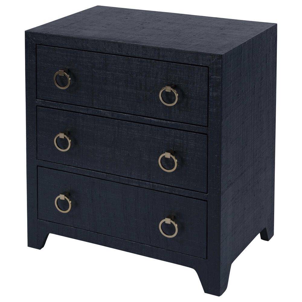 Butler Bar Harbor 3-Drawer Chest in Navy Blue, , large
