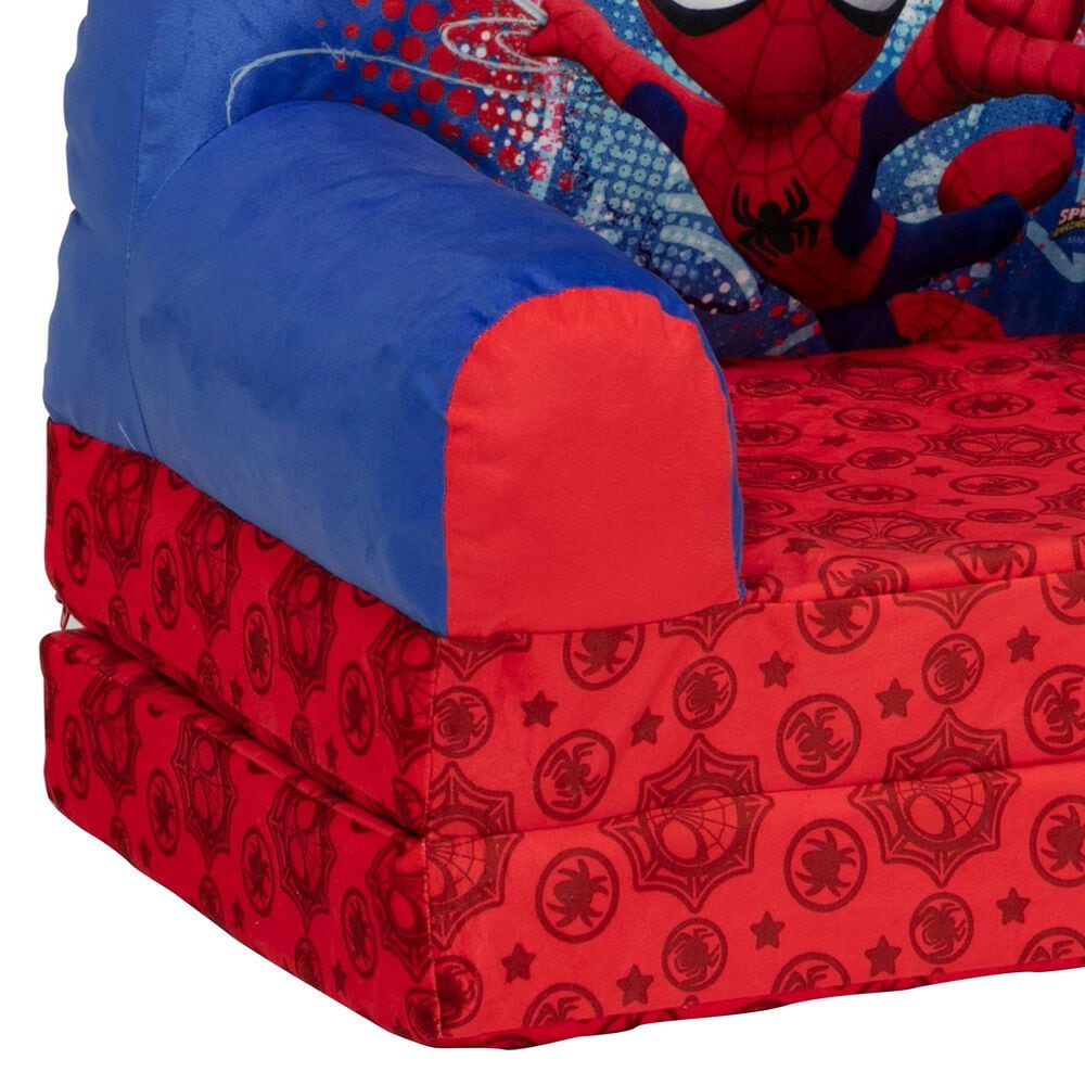 Delta Children Spidey and His Amazing Friends Cozee Buddy Flip-Out Chair in Red, , large