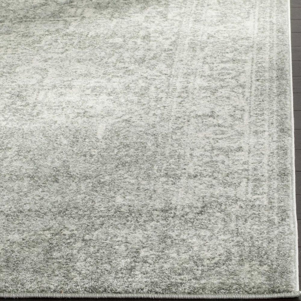 Safavieh Evoke EVK256S-3 3&#39; x 5&#39; Silver/Ivory Area Rug, , large