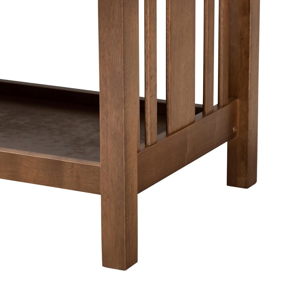 Baxton Studio Rylie Coffee Table in Walnut Brown, , large
