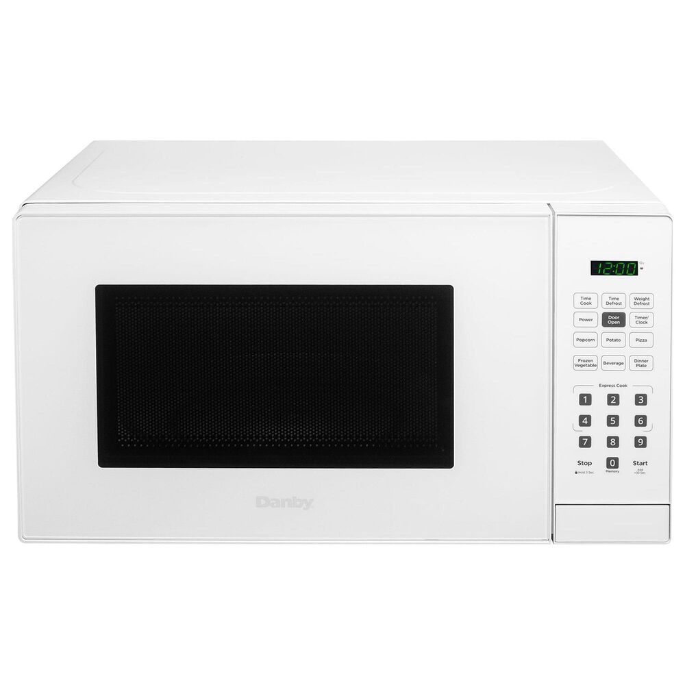 Danby 1.1 Cu. Ft. Countertop Microwave in White, , large