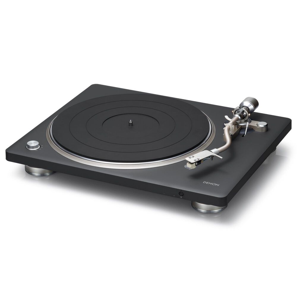 Denon DP-500BT Premium Semi-Automatic Hi-Fi Turntable with Bluetooth in Black, , large
