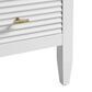 James Martin Myrrin 30" Single Bathroom Vanity in Bright White with 3 cm Victorian Silver Silestone Top and Rectangular Sink, , large