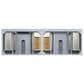 James Martin Vanities Breckenridge 72" Double Bathroom Vanity in Serenity Blue with Single Hole 3 cm White Zeus Quartz Top and Rectangular Sinks, , large