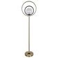 Classy Art Wholesalers Eclipse Aura Floor Lamp in Soft Gold and Matte Black, , large