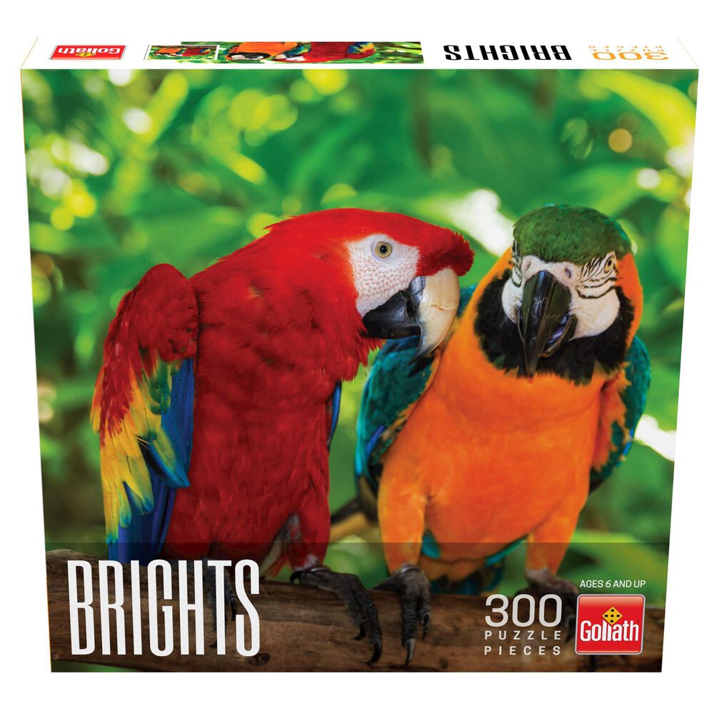 Goliath Games Brights 300pc Puzzle Parrots, , large