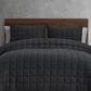 BCP Home Clarice 3-Piece Full/Queen Quilt Set in Jet, , large