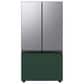 Samsung Bespoke Bespoke 3-Door French Door Refrigerator Top Panel in Stainless Steel, , large