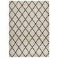 Nourison Brisbane BRI08 8"2" x 10" Ivory and Blue Area Rug, , large