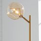 Ashley Abanson Metal Floor Lamp in Gold, , large