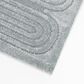 Balta Rugs Cocoon Ettore Teal 5"3" x 7" Area Rug, , large
