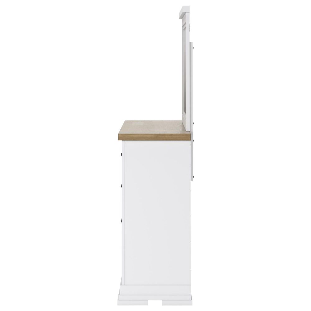 Ashley 3-Piece King Bedroom Set in White and Natural, , large