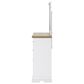 Ashley 3-Piece King Bedroom Set in White and Natural, , large
