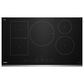 Whirlpool 36" Intelligent Induction Cooktop with Temp Cook Technology and WipeClean Coating in Black and Stainless Steel, , large