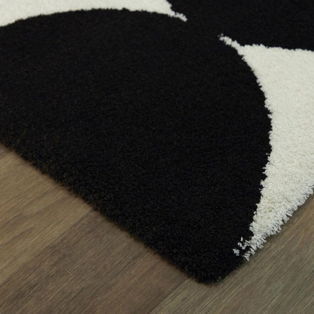 Balta Rugs Steiner 5&#39;3&quot; x 7&#39; Black Area Rug, , large