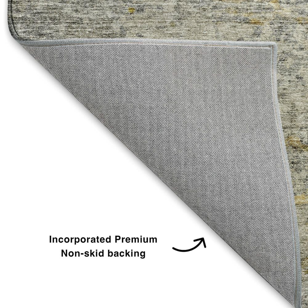 Dalyn Rug Company Trevi TV13 9&#39; x 12&#39; Gray Area Rug, , large