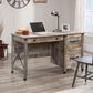 Sauder Carson Forge Desk in Rustic Cedar, , large