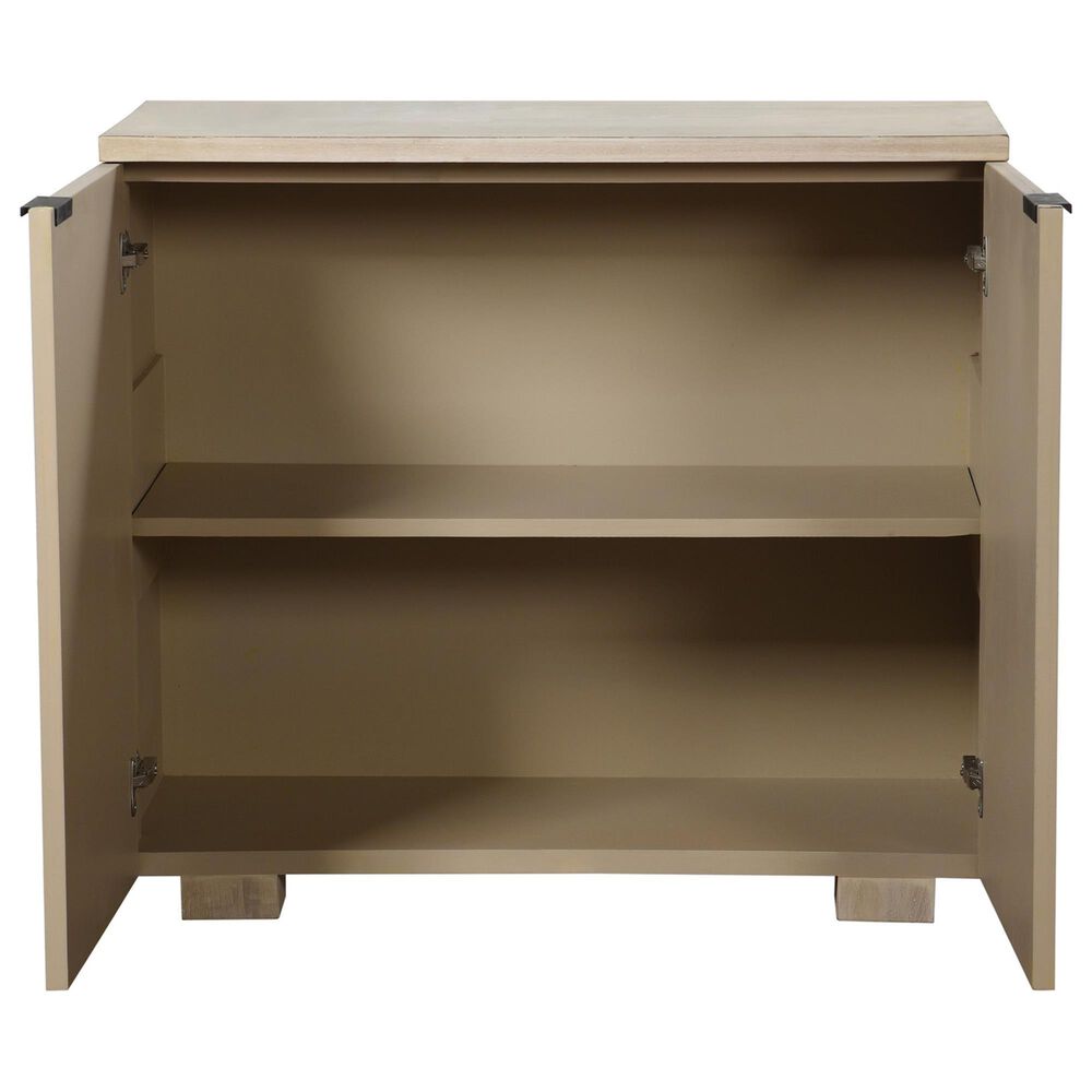 Flair Industries Adeline 2-Door Cabinet in Light Cream, , large