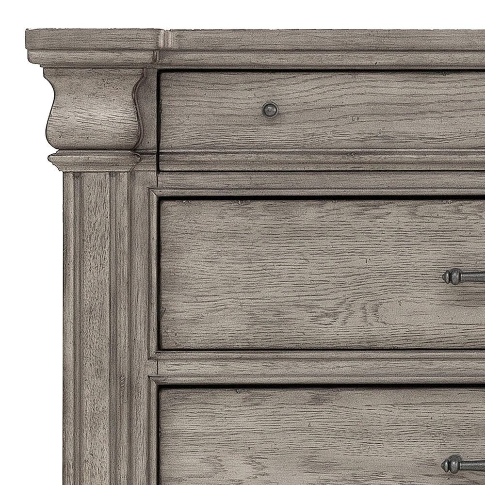 Chapel Hill Madison Ridge 5-Piece Queen Storage Bedroom Set in Bluff Gray, , large