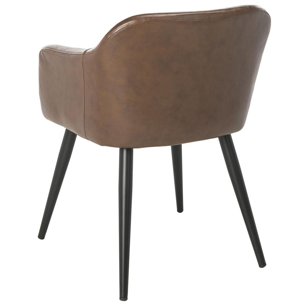 Safavieh Adalena Accent Chair in Brown, , large