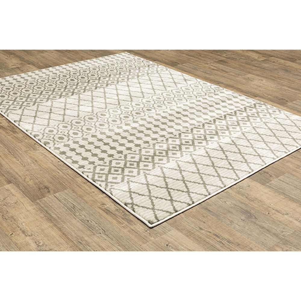 Oriental Weavers Georgia Southwest 717B0 7&#39;10&quot; x 10&#39; Ivory Area Rug, , large