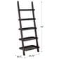 Pacific Landing Ladder Bookcase in Cappuccino, , large