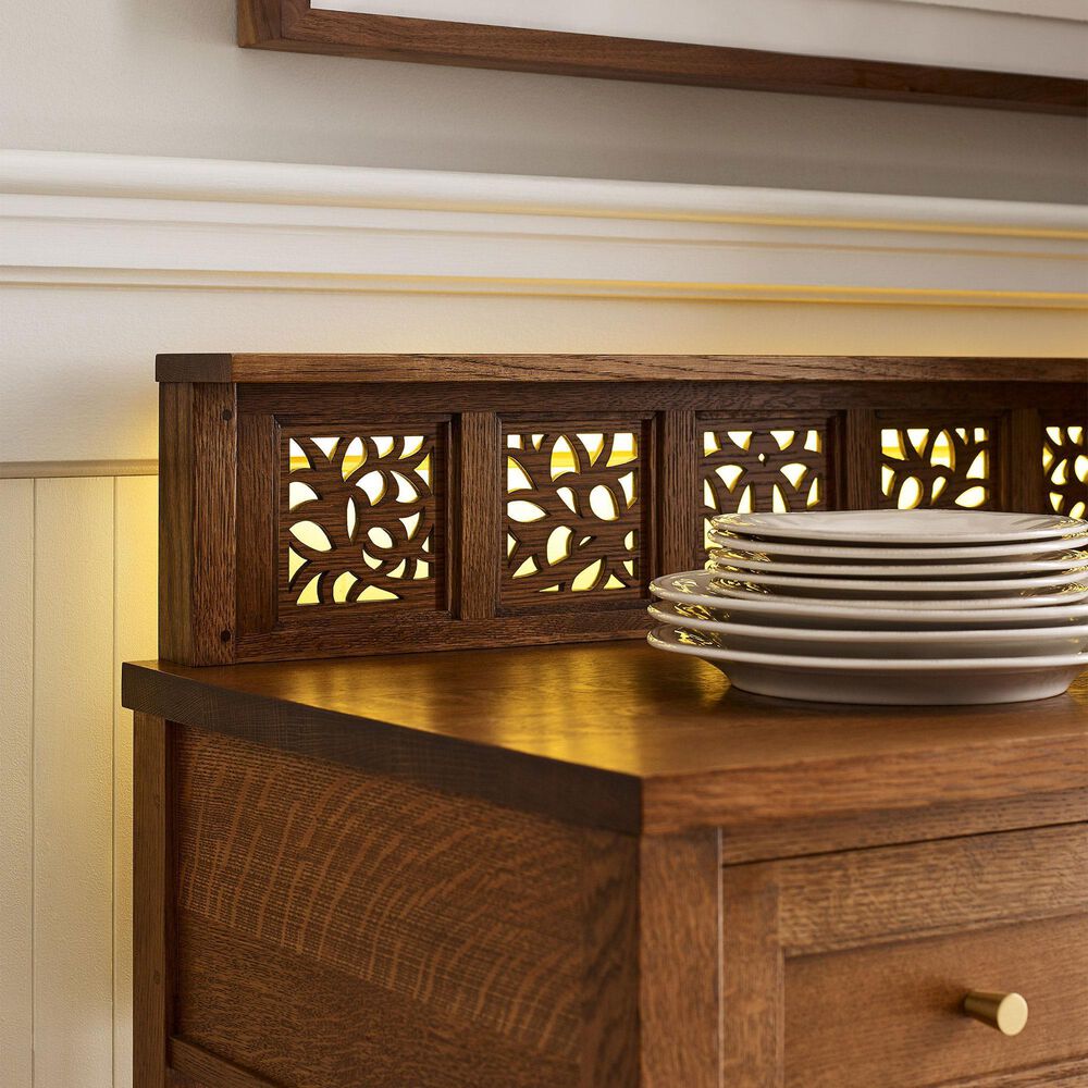 Stickley Furniture Surrey Hills Server with Gallery in Bay Brown, , large