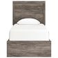 Ashley Ralinksi 3-Piece Twin Panel Bed Set in Gray, , large