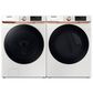 Samsung 5.0 Cu. Ft. Front Load Washer and 7.5 Cu. Ft. Gas Dryer Laundry Pair in Ivory, , large