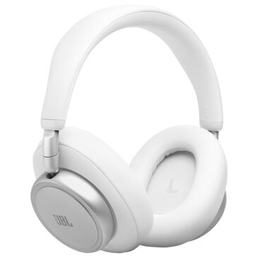 JBL Live Series Wireless Noise-Canceling Over-Ear Headphones in White, , large