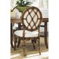 Tommy Bahama Home Bali Hai Gulfstream Oval Back Side Chair in Warm Brown, , large