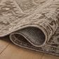 Magnolia Home Mona Cocoa and Stone 3"7" x 5"7" Area Rug, , large