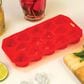 HIC Kitchen Heart Ice Tray and Baking Mold in Bright Red, , large