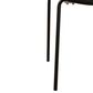 Hearth and Haven Patio Stackable Dining Chair with Breathable Design in Black (Set of 2), , large