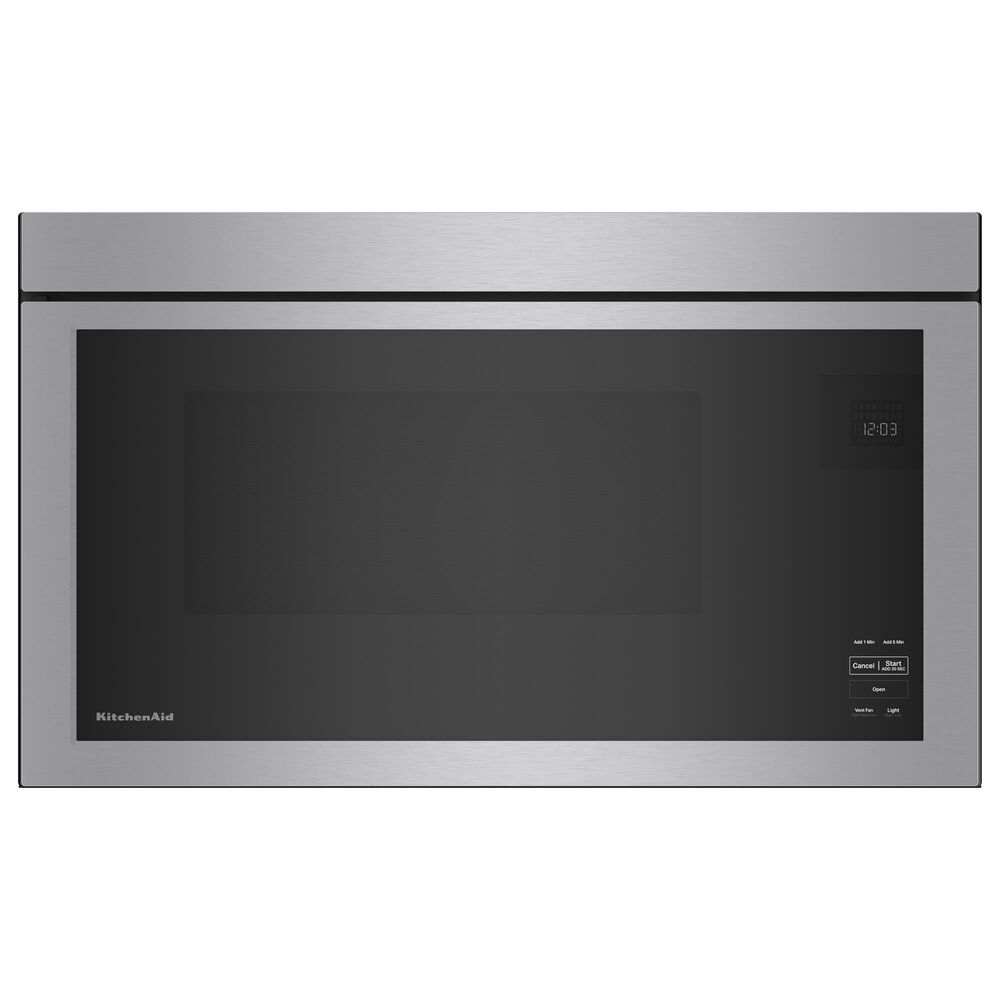 KitchenAid 4pc Kitchen Package with Refrigerator, Range, Microwave, and Dishwasher in Stainless Steel, , large
