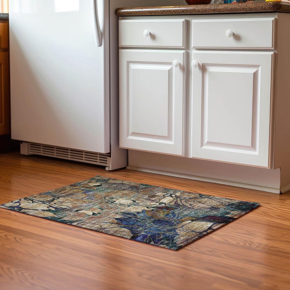 37B Trevi 2&#39;6&quot; x 3&#39;10&quot; Beige Area Rug, , large