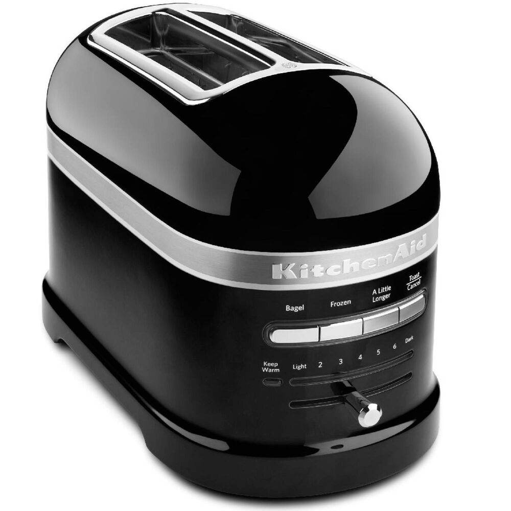 KitchenAid Pro Line Series 2-Slice Automatic Toaster in Onyx Black, , large