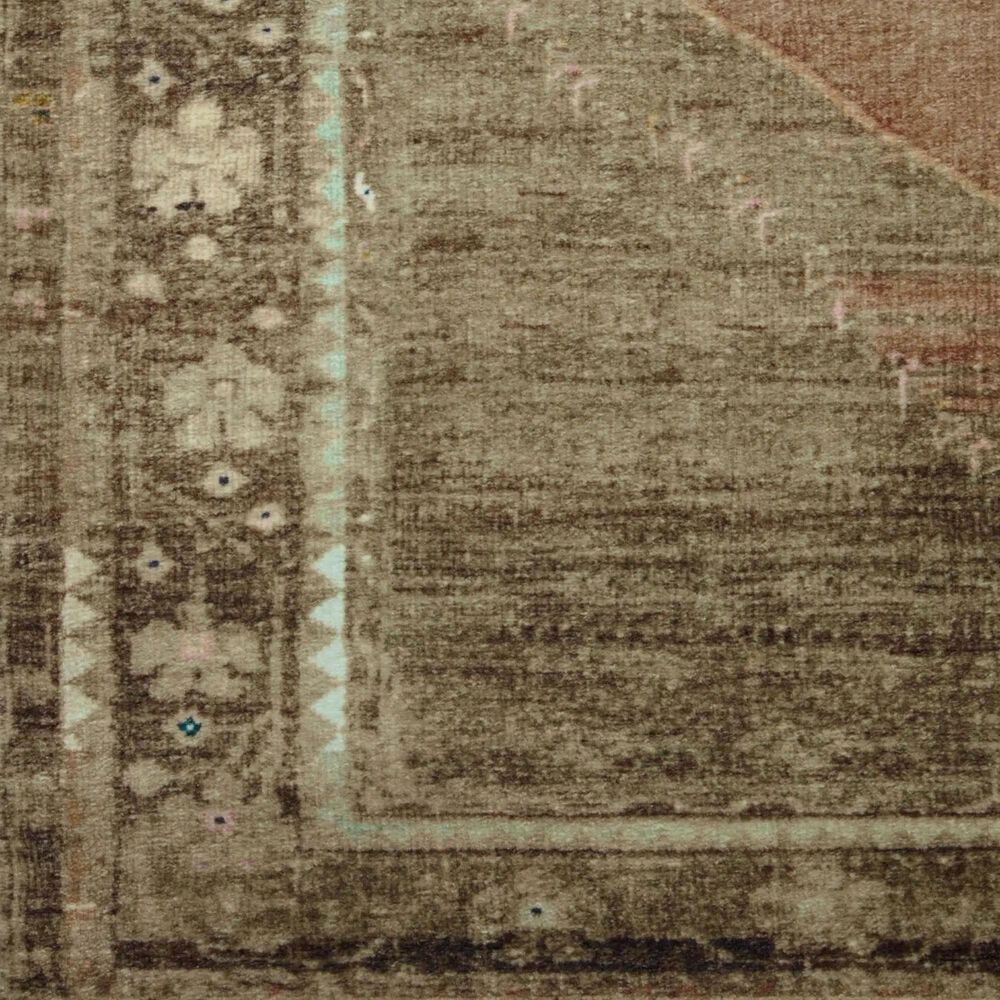 Magnolia Home Sinclair 2&#39;3&quot; x 7&#39;6&quot; Clay and Tobacco Runner, , large