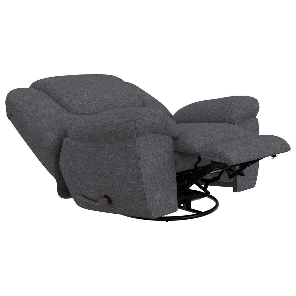 Catnapper Trifecta Swivel Rocker Recliner in Smoke, , large