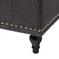 Baxton Studio Kaylee Storage Ottoman Bench in Dark Grey, , large