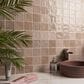 Soho Studio Serena Taupe 4" x 4" Ceramic Tile, , large