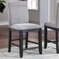 Steve Silver Yves Counter Stool in Rubbed Charcoal and Gold, , large