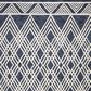 Safavieh Micro-Loop MLP155N 4" x 6" Navy and Ivory Area Rug, , large