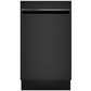 GE Profile 18" Built-In Dishwasher Energy Star in Black, , large