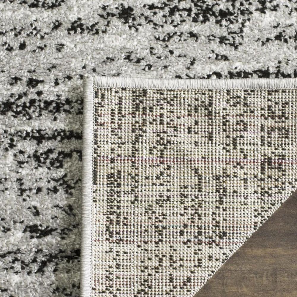 Safavieh Adirondack ADR117A 4&#39; x 6&#39; Black and Silver Area Rug, , large