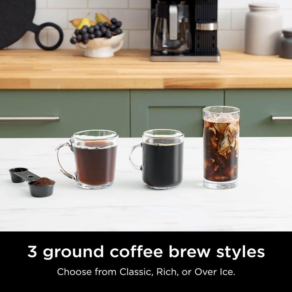 Shark 60 Oz Espresso Coffee Barista System in Black, , large