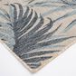 Central Oriental Melbourne Dalan 5" x 7" Vanilla and Lagoon Area Rug, , large