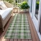 Dalyn Rug Company Wonderland WN25 2"3" x 7"6" Green Indoor/Outdoor Runner, , large